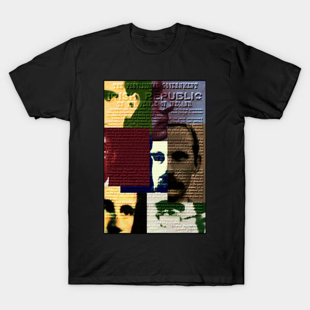 Seven Rebels of 1916 T-Shirt by DeaglanStudio